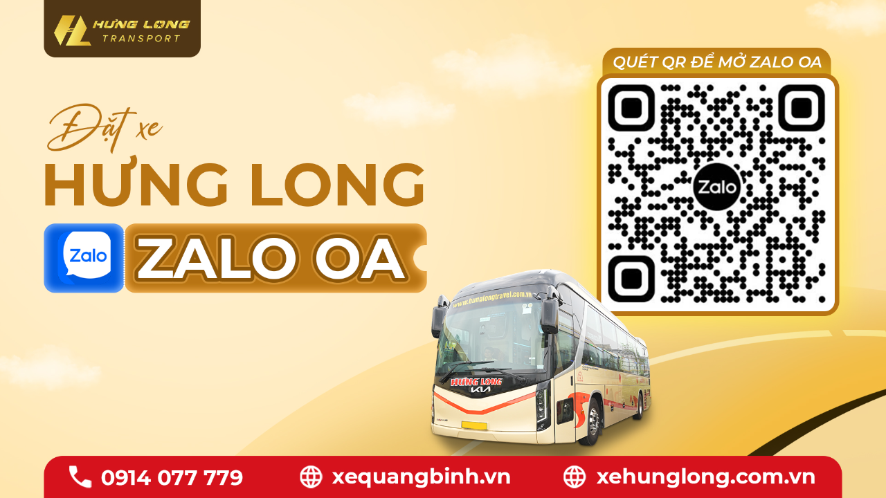 Đặt Vé Xe Hưng Long Dễ Dàng Qua Zalo OA – Nhanh Chóng, Tiện Lợi, Hỗ Trợ 24/7
