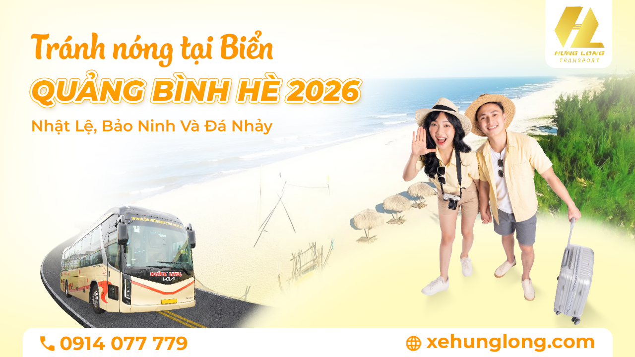 Tránh Nóng Tại Biển Quảng Bình Hè 2026: Nhật Lệ, Bảo Ninh Và Đá Nhảy