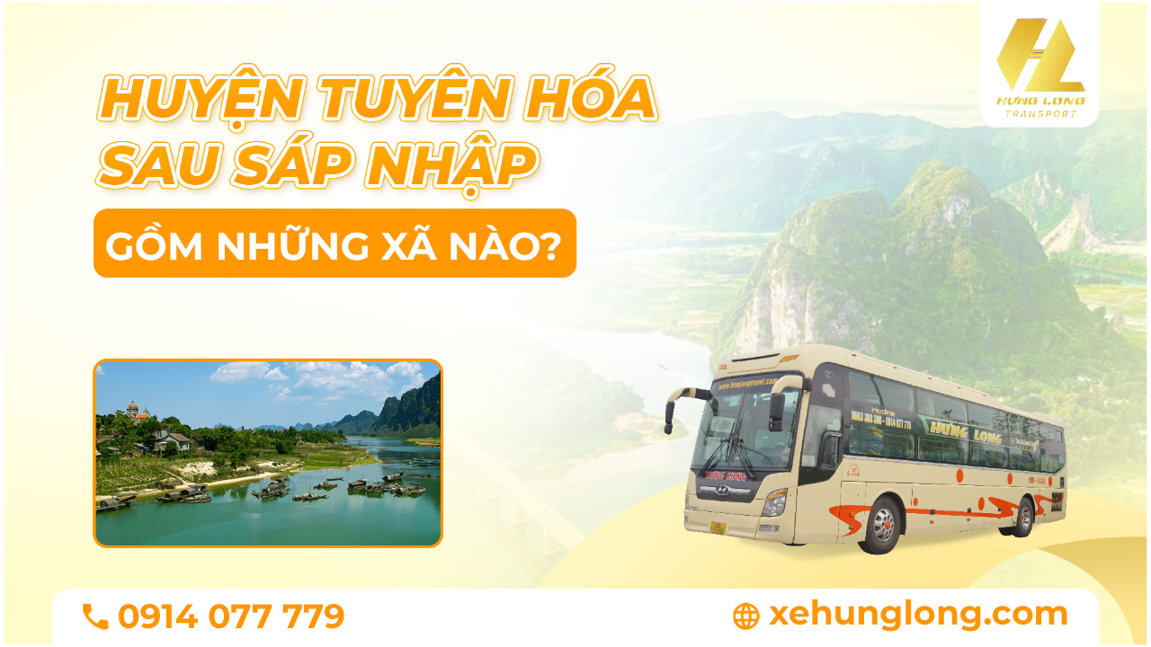 Huyện Tuyên Hóa sau sáp nhập gồm những xã nào?