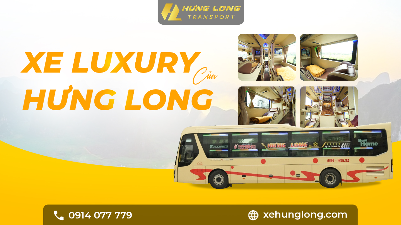 GIỚI THIỆU DÒNG XE LUXURY 32 GIƯỜNG CỦA HƯNG LONG TRANSPORT 🚍✨